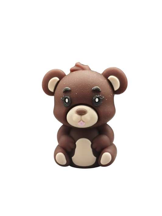 Figuurkraal Beer Donker Bruin 3D