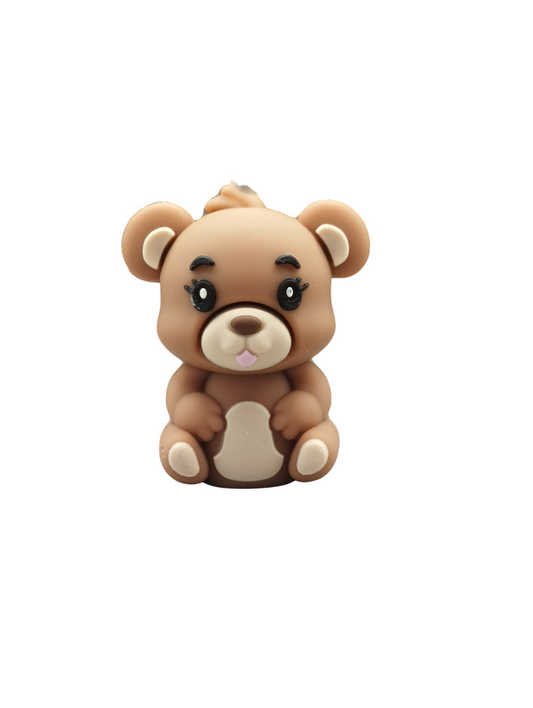 Figuurkraal Beer Licht Bruin 3D