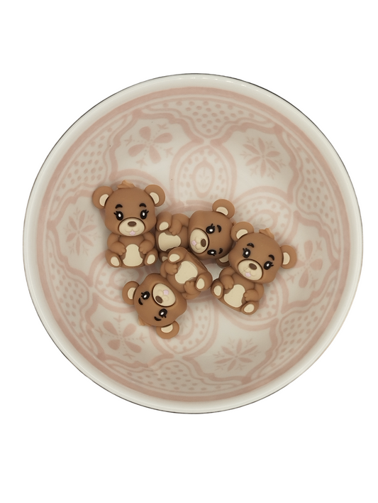 Figuurkraal Beer Licht Bruin 3D