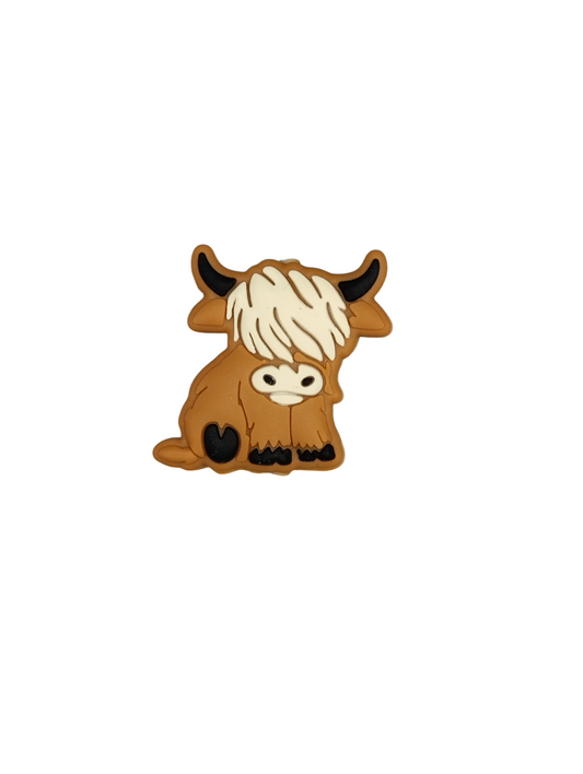 Figuurkraal Hooglander bruin