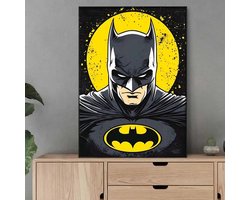 Batman - Volledig - Ronde steentjes - 30x40cm
