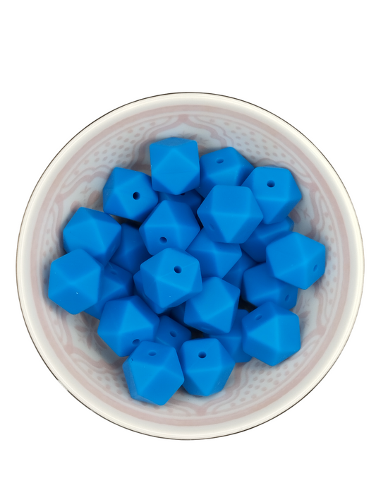 Hexagon Blauw
