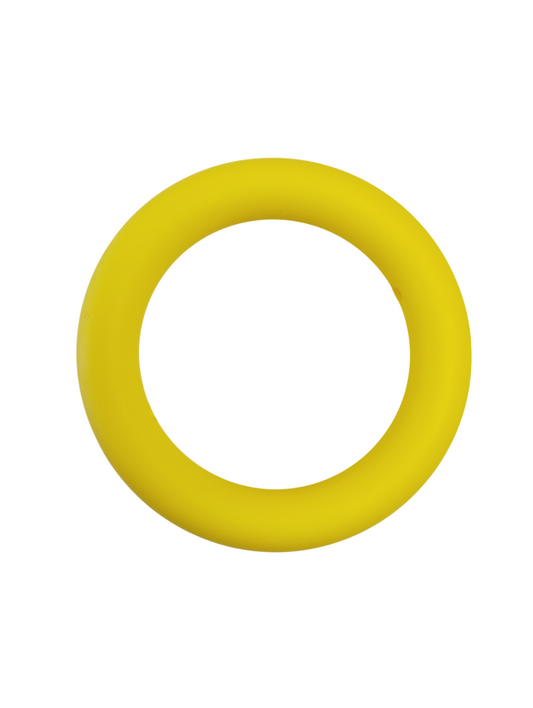 Siliconen Ring Geel