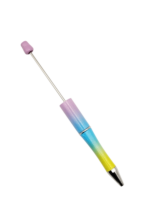 Kralenpen Regenboog met Glitter