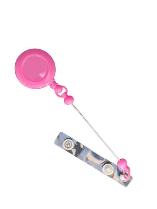 Kralen Badgehouder Roze