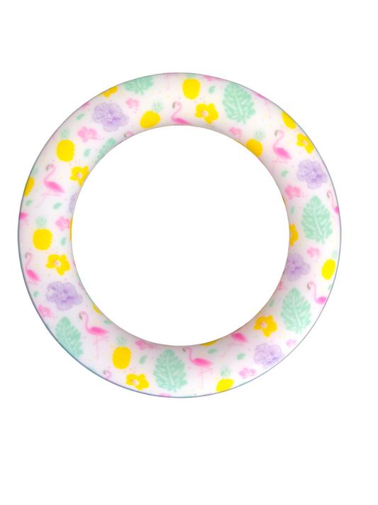 Siliconen Ring Flamingo