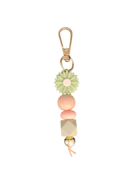 Sleutelhanger Daisy Groen