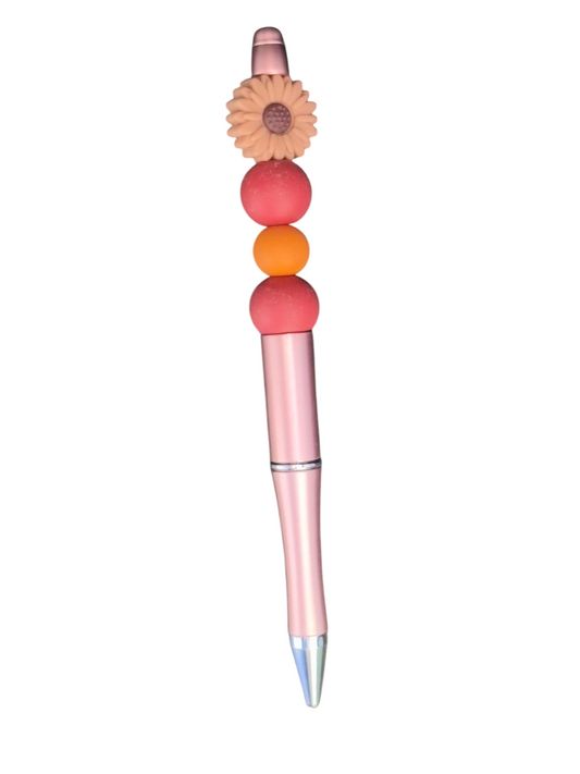 Kralenpen Daisy Bruin