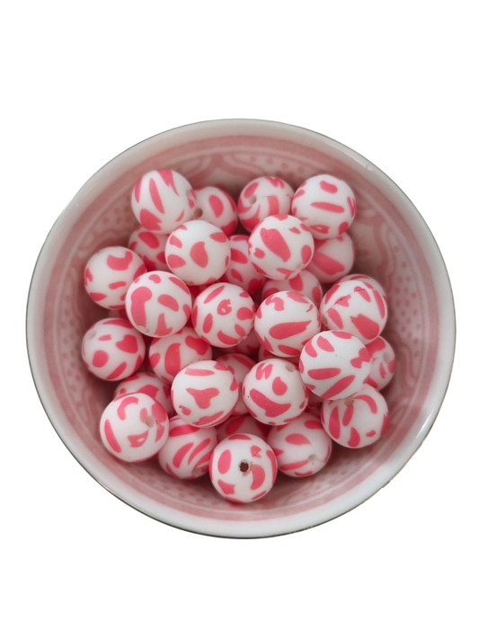 Printkraal Koe Roze 15mm