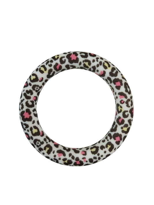 Siliconen Ring Luipaard Gekleurd