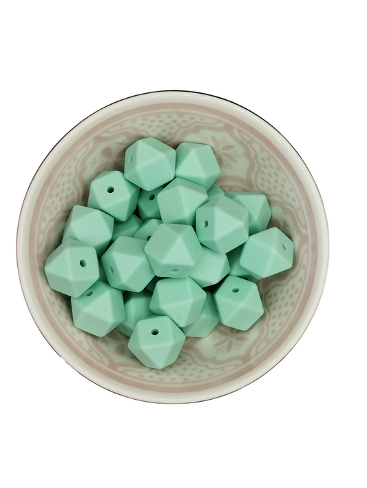 Hexagon Mint Groen