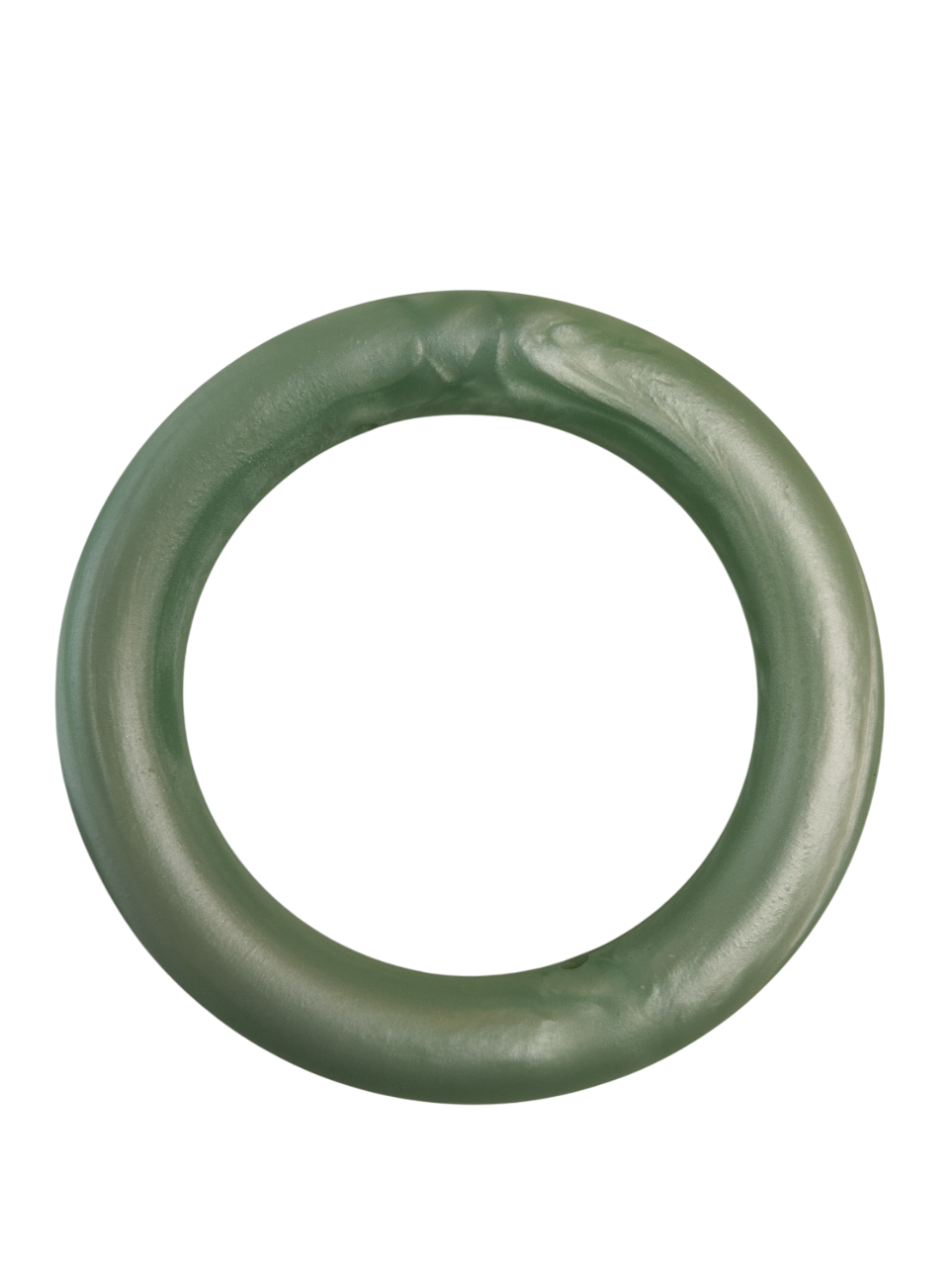 Siliconen Ring Shimmer Green