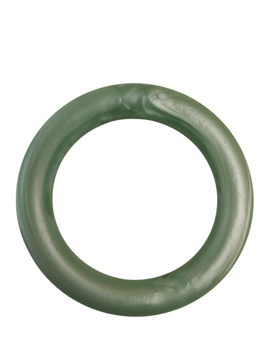 Siliconen Ring Shimmer Green