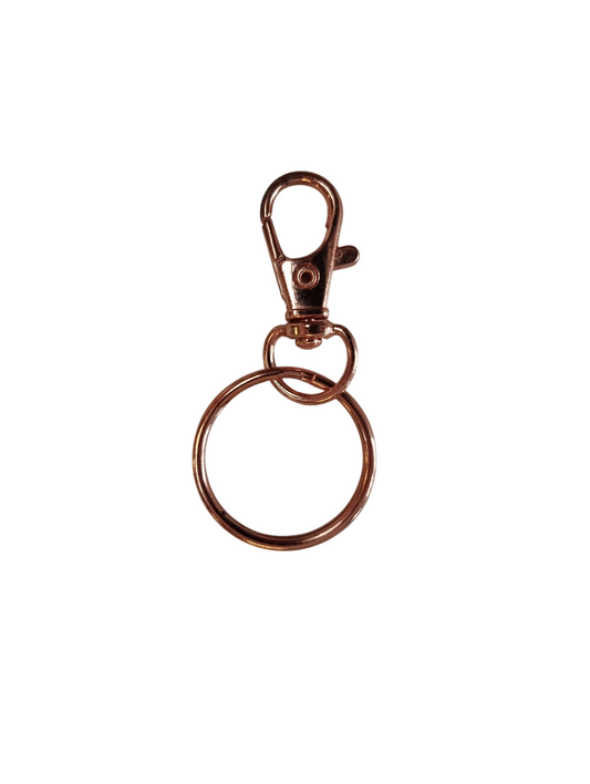 Sleutelhanger met Karabijnhaak Rose Goud