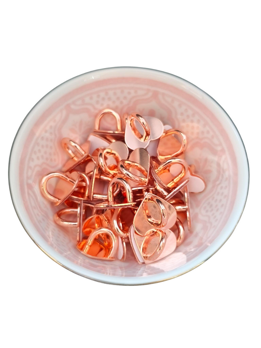 Zelfklevende Telefoon Ringen Love Rosegold