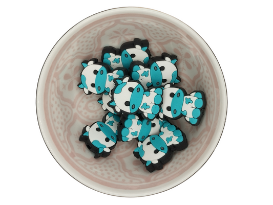 Figuurkraal Koe licht Blauw