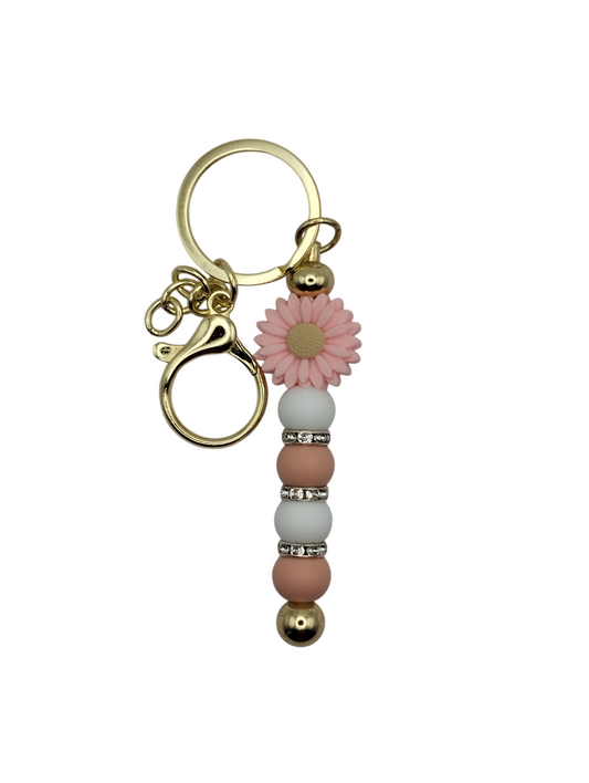 Sleutelhanger  Daisy Roze