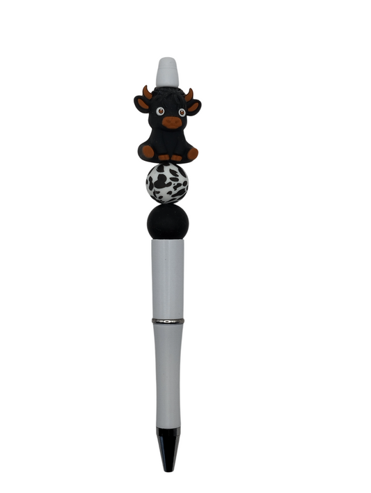Kralenpen Hooglander Zwart