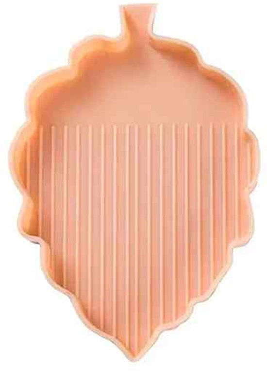 Schudbakje - Bladvorm - Oranje - 11.5x8cm