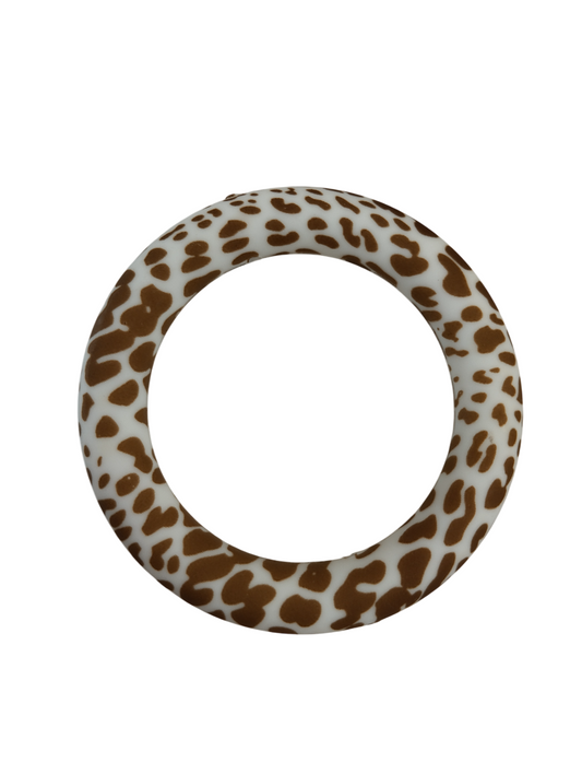 Siliconen Ring Bruine Koe