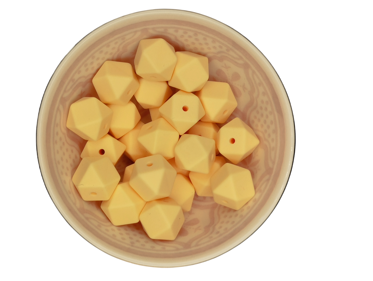 Hexagon Custard Geel