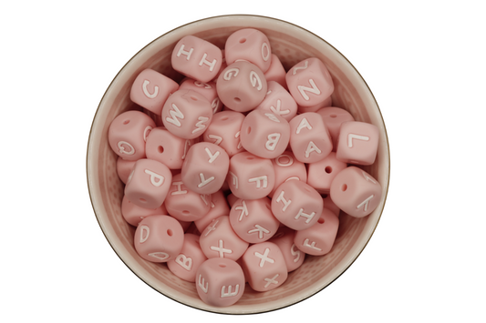 Letterkralen Roze