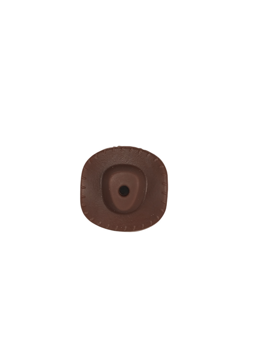 Figuurkraal Hoed Bruin 3D