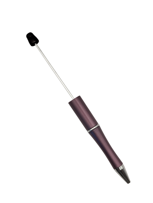 Kralenpen Aubergine