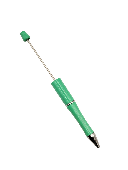 Kralenpen Spearmint met Glitter