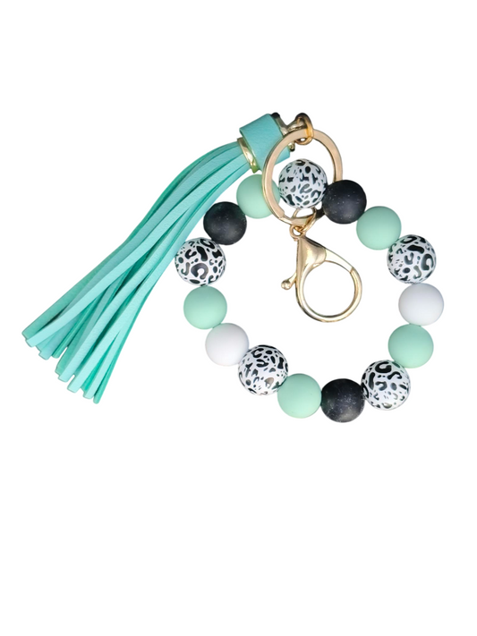 Keychain Wristlet Panter Mint Groen
