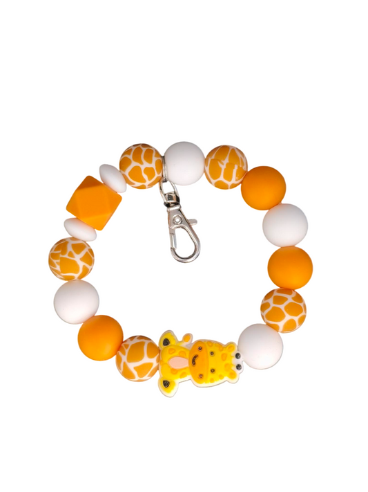 Keychain Wristlet Giraf