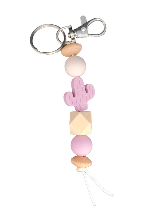 Sleutelhanger Cactus Paars