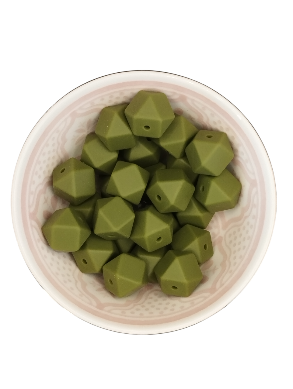 Hexagon Olijf Groen