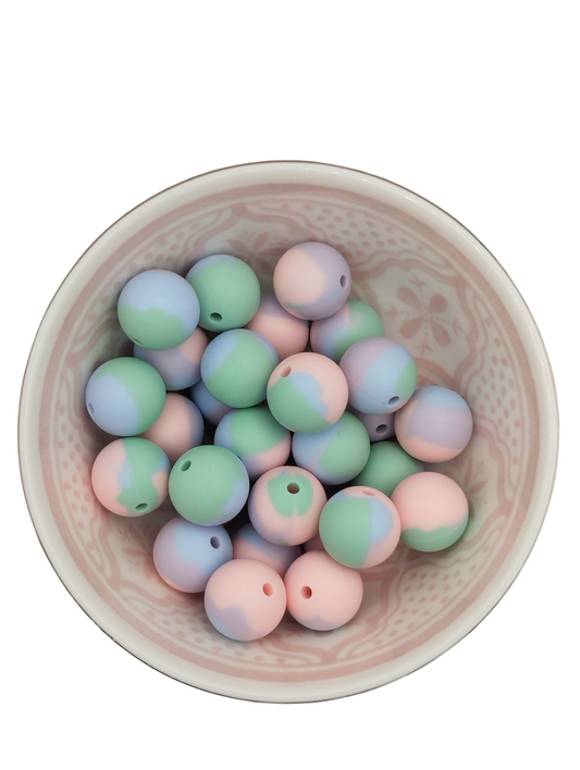 Printkraal Pastel Regenboog 15mm