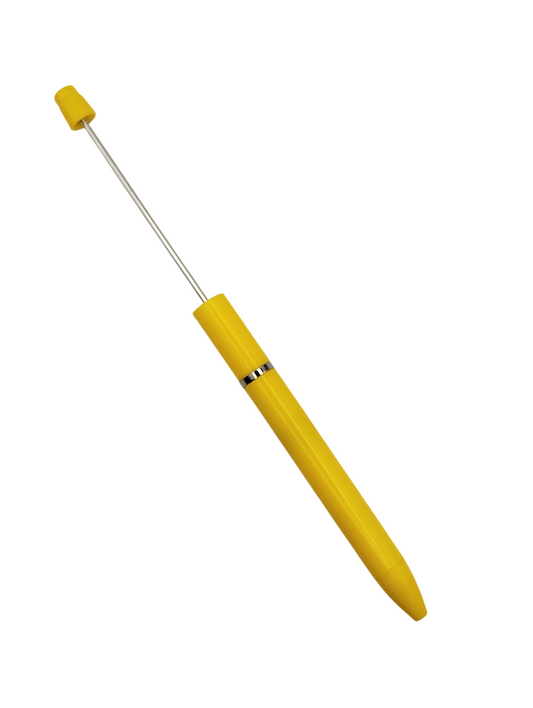 Kralenpen Donker Geel