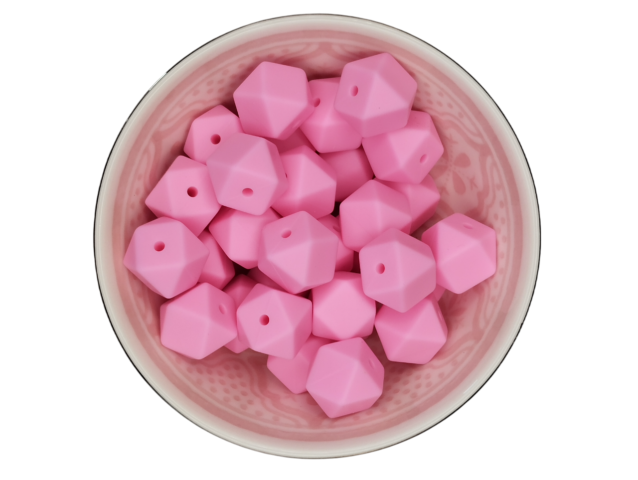 Hexagon Quartz Roze