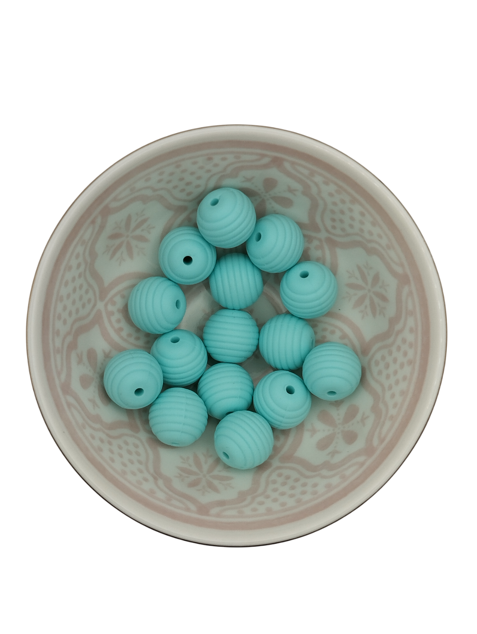 Ribbelkraal Baby Blauw 15mm