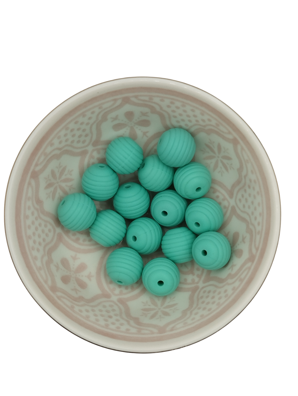 Ribbelkraal Mint Glans 15mm
