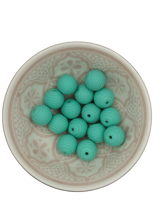 Ribbelkraal Mint Glans 15mm