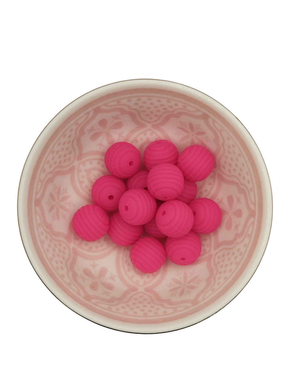 Ribbelkraal Vel Roze 15mm