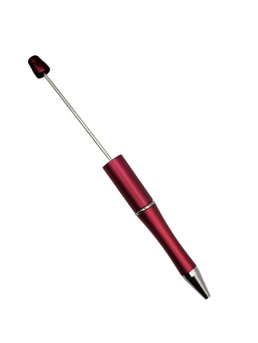 Kralenpen Donker Rood