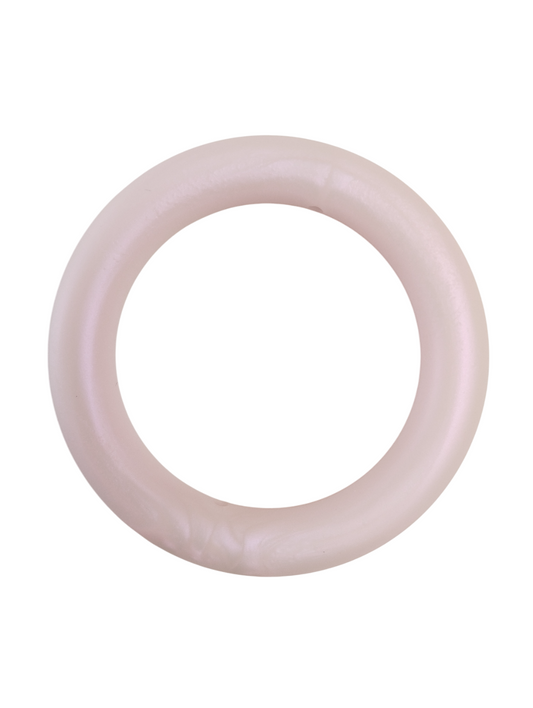 Siliconen Ring Shimmer Pink