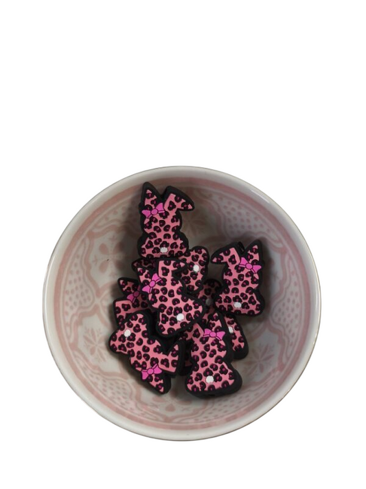 Figuurkraal Konijn Panter Roze