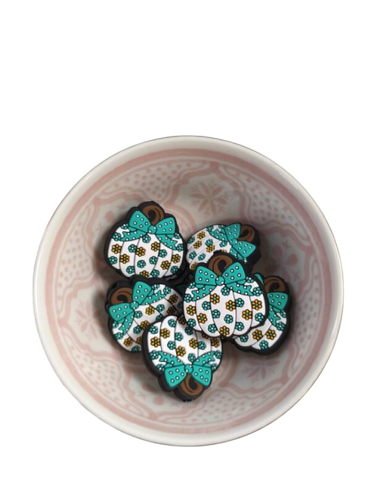 Figuurkraal Pompoen Turquoise