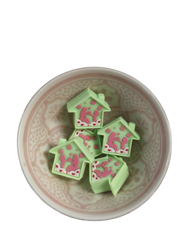 Figuurkraal Moeder en Kind Groen 3D