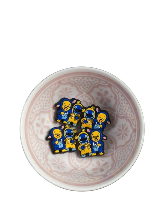 Figuurkraal Pooh Beer en Stitch