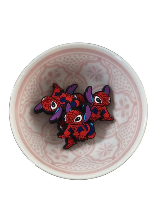 Figuurkraal Stitch in Spinderman Pak